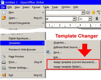 apache openoffice templates download